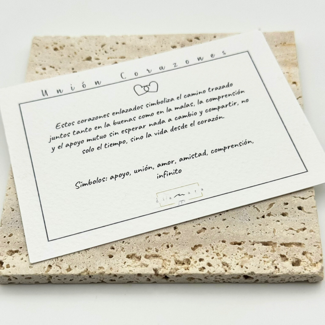 Collar Corazones + Pulsera regalo | Corazones que se comparten