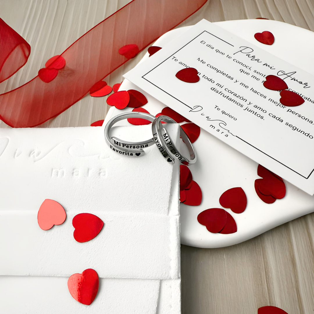 Anillos Mi Persona Favorita 2x1