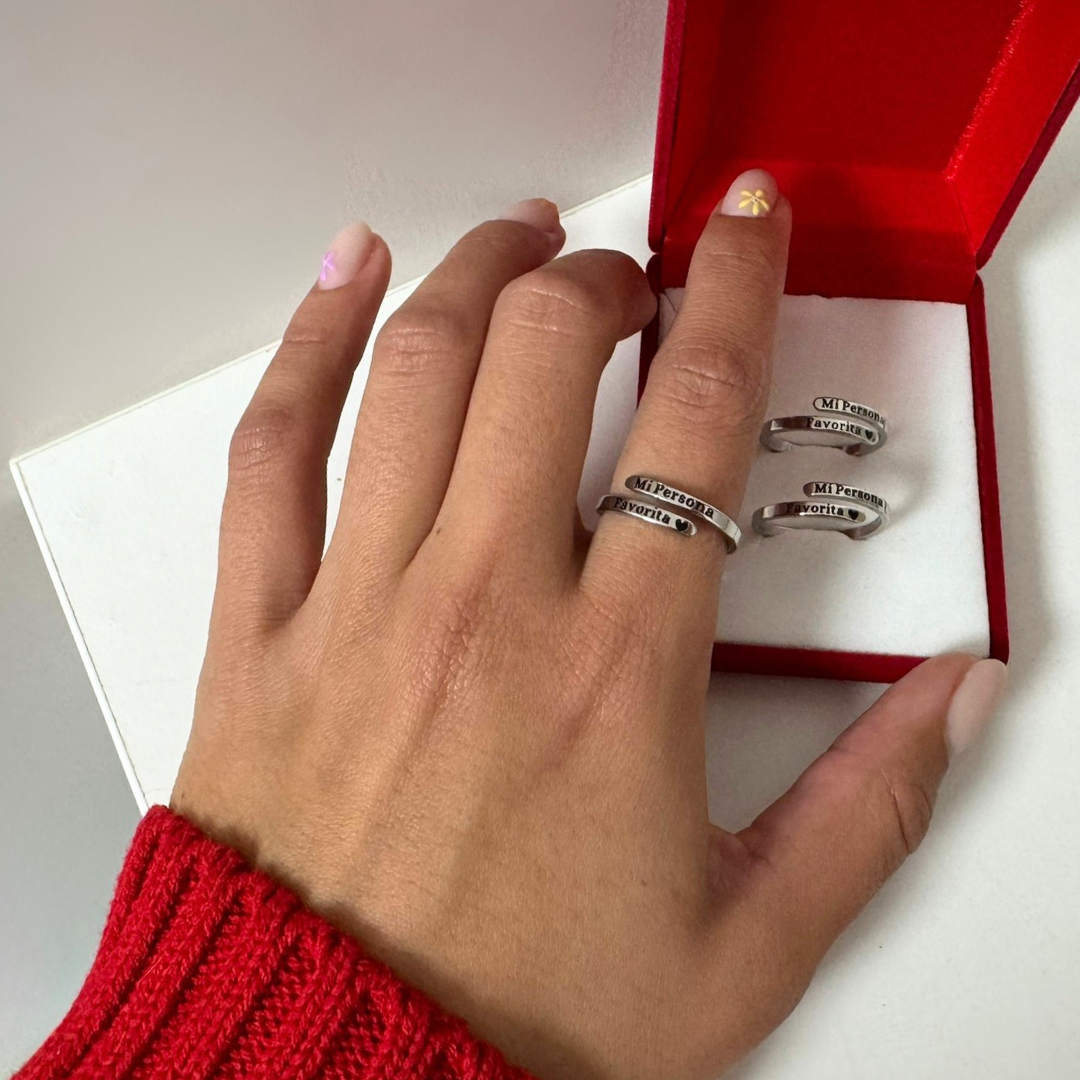 Anillos Mi Persona Favorita 2x1