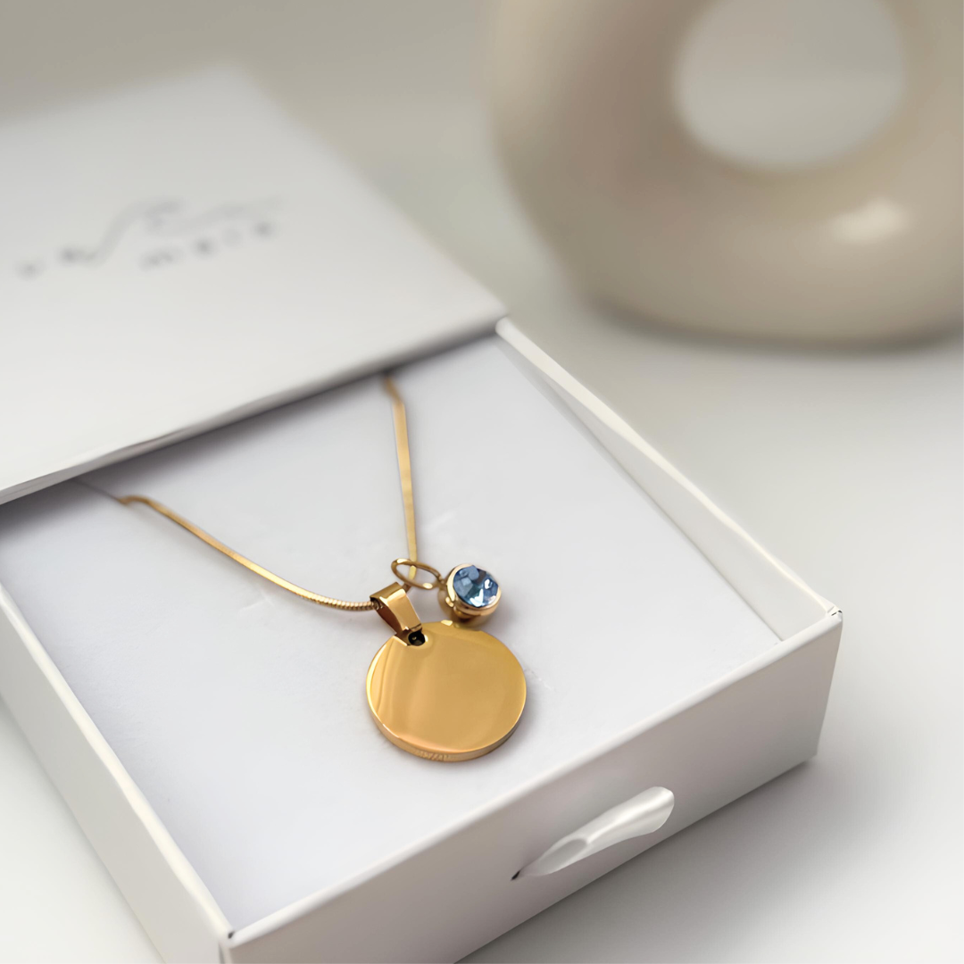 Collar Constelación + Piedra Nacimiento